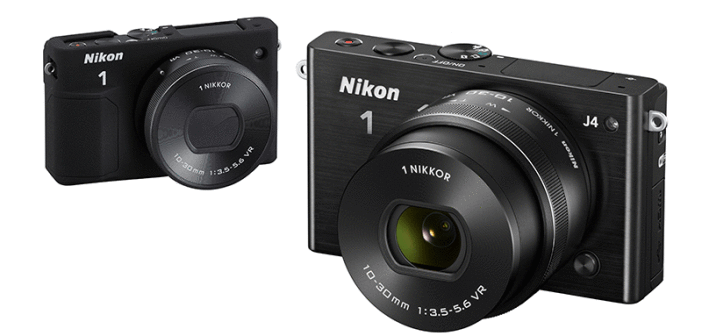 Nikon 1 J4 Kit 10-30mm VR Nikon 1 J4 mit 10-30mm VR Objektiv