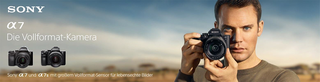 Alpha 7 oder 7II bei Foto Seitz
