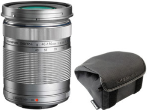 M.Zuiko 40-150mm mit OM-D Wrapping Case