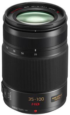 Panasonic Lumix G X-Vario 35-100mm f2.8 OIS bei Foto Seitz in der Nürnberger Innenstadt