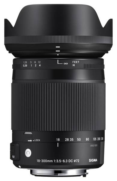 Sigma DC 18-300mm f3.5-6.3 Macro OS HSM Contemporary bei Foto Seitz in Nürnberg