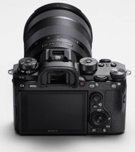 Sony Alpha 9 control panel