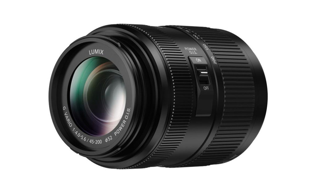 Seitlich Panasonic 45-200mm II bei Foto Seitz