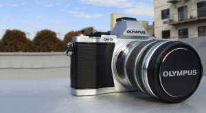 Olympus OM-D E-M10III Body Banner bei Foto Seitz in der Nürnberger Innenstadt