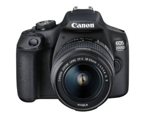 Canon EOS 2000D mit Zoomobjektiv bei Foto Seitz