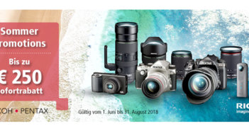 Pentax Sommer Promotions 2018 Banner der Pentax Sommer Promo 18 bei Foto Seitz