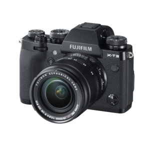 Die neue Fujifilm X-T3 in schwarz inkl Objektiv bei Foto Seitz