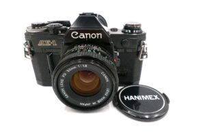 Canon AE-1 inkl. Canon FD 50mm f/1.8