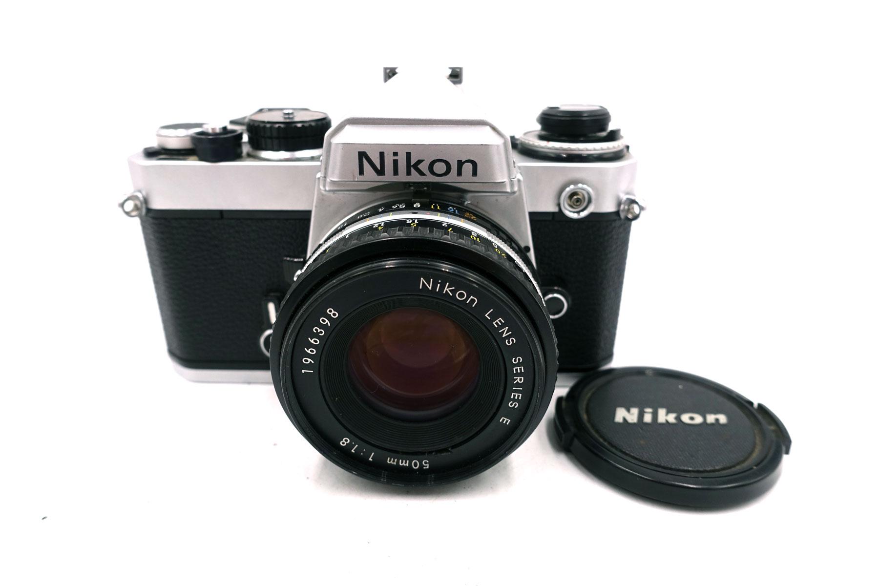 Nikon FE inkl. Nikon 50mm f/1.8