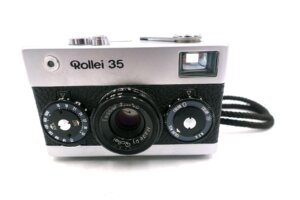 Rollei 35 mit Tessar 40mm f/3.5 Objektiv