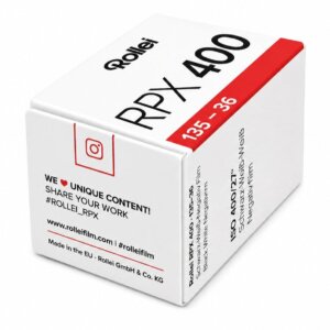 Rollei RPX 400 35mm Film – Schwarzweißfilm (ISO 400 36 Aufnahmen)