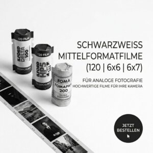 Schwarzweiß Mittelformatfilme (120)