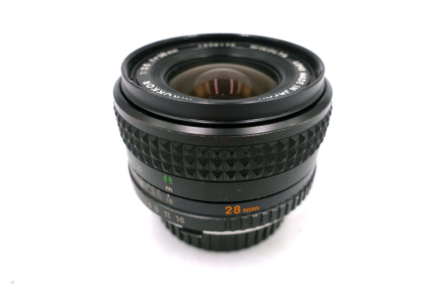 Minolta MC W.Rokkor 28mm f/3.5 – klassisches Weitwinkelobjektiv für Minolta MD/MC-Mount – Bild 3
