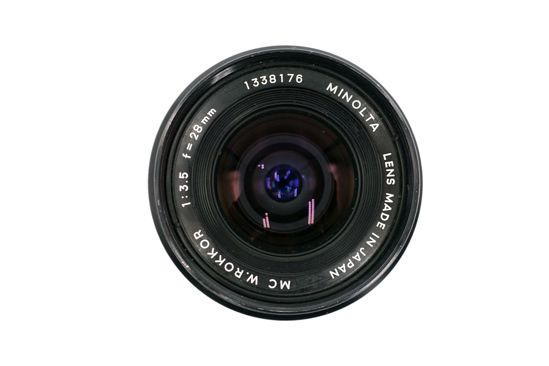 Minolta MC W.Rokkor 28mm f/3.5 – klassisches Weitwinkelobjektiv für Minolta MD/MC-Mount – Bild 4