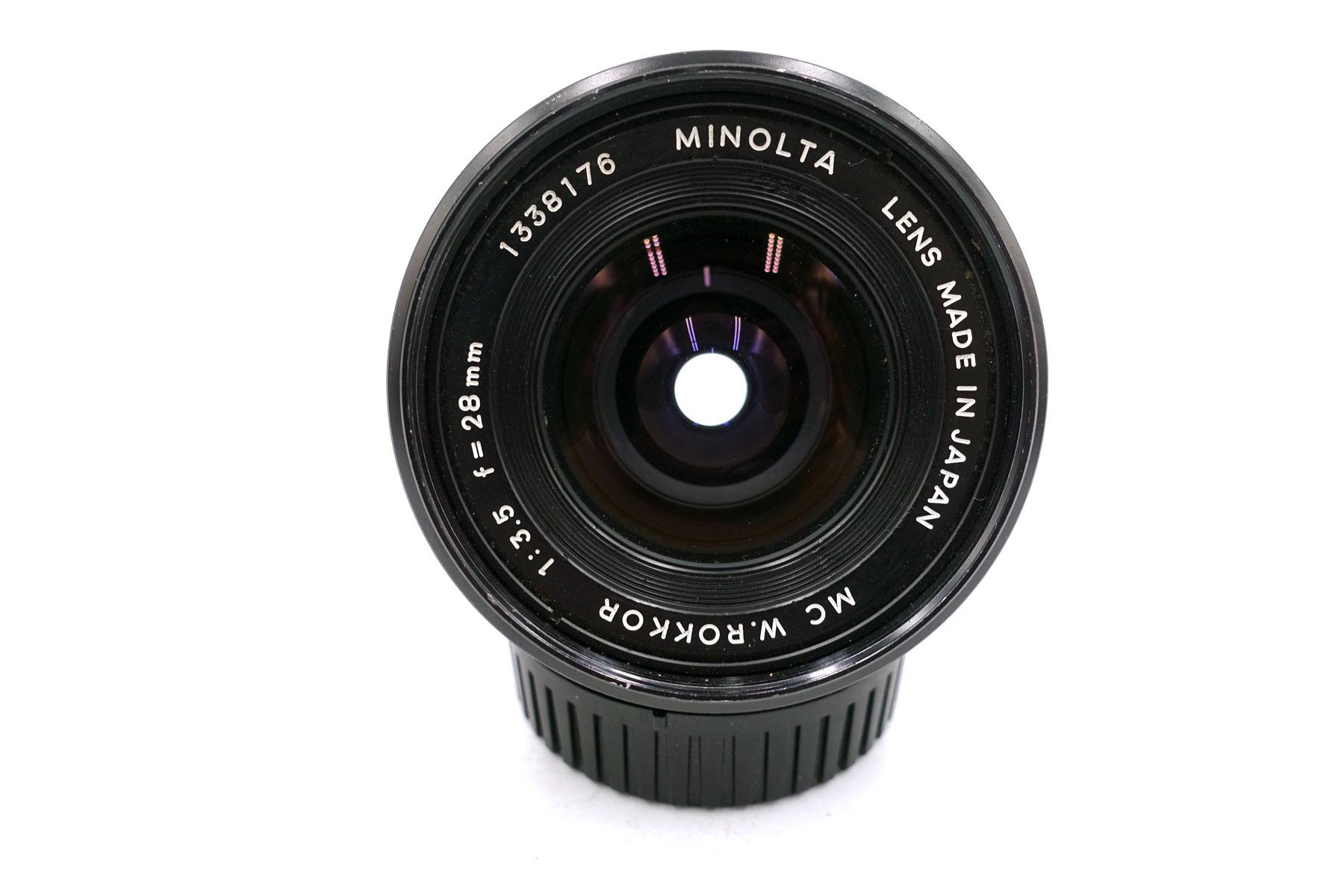 Minolta MC W.Rokkor 28mm f/3.5 – klassisches Weitwinkelobjektiv für Minolta MD/MC-Mount – Bild 5