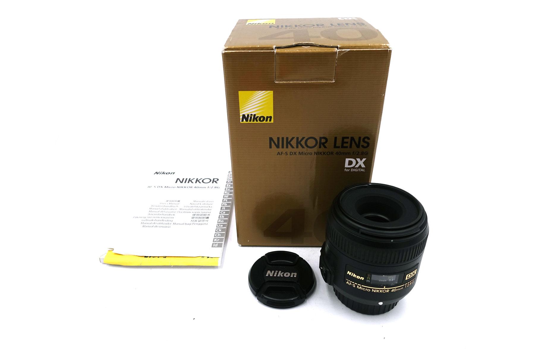Nikon AF-S DX Micro Nikkor 40mm f/2.8G – kompaktes Makroobjektiv für Nikon DX
