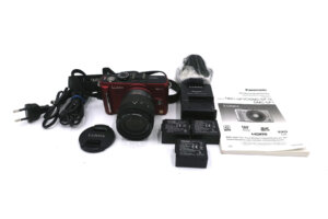 Panasonic Lumix DMC-GF1 mit Lumix G Vario 14–45mm 3.5–5.6 O.I.S.