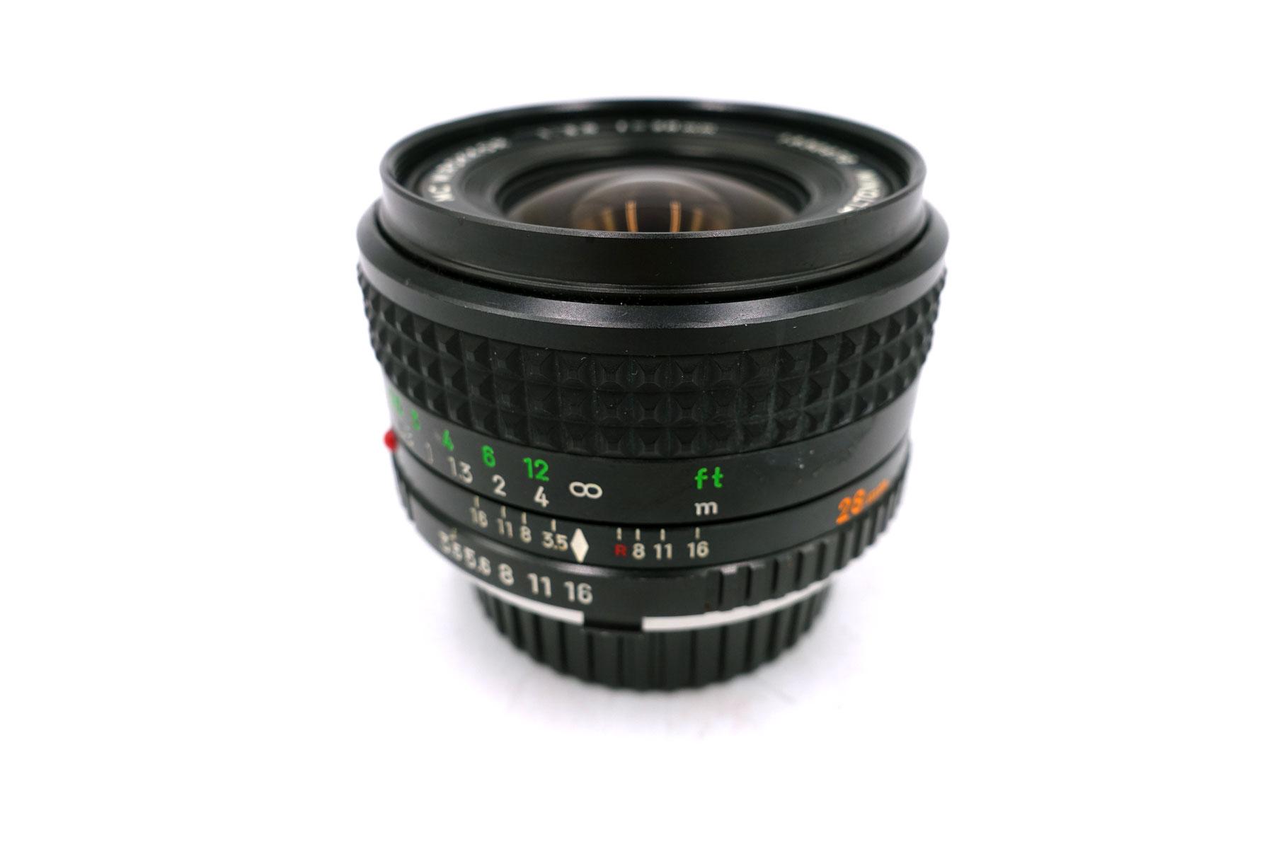 Minolta MC W.Rokkor 28mm f/3.5 – klassisches Weitwinkelobjektiv für Minolta SR-Mount – Bild 3