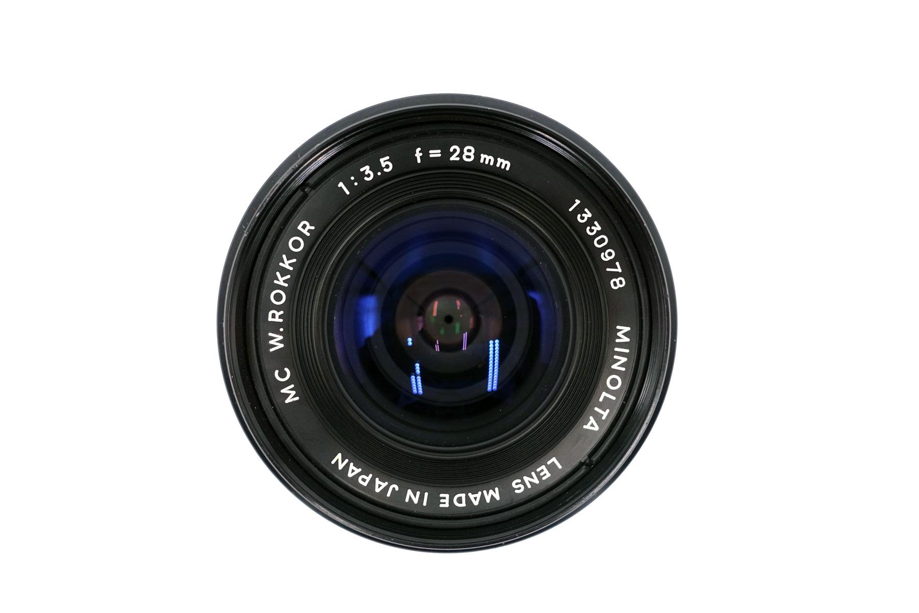 Minolta MC W.Rokkor 28mm f/3.5 – klassisches Weitwinkelobjektiv für Minolta SR-Mount – Bild 4