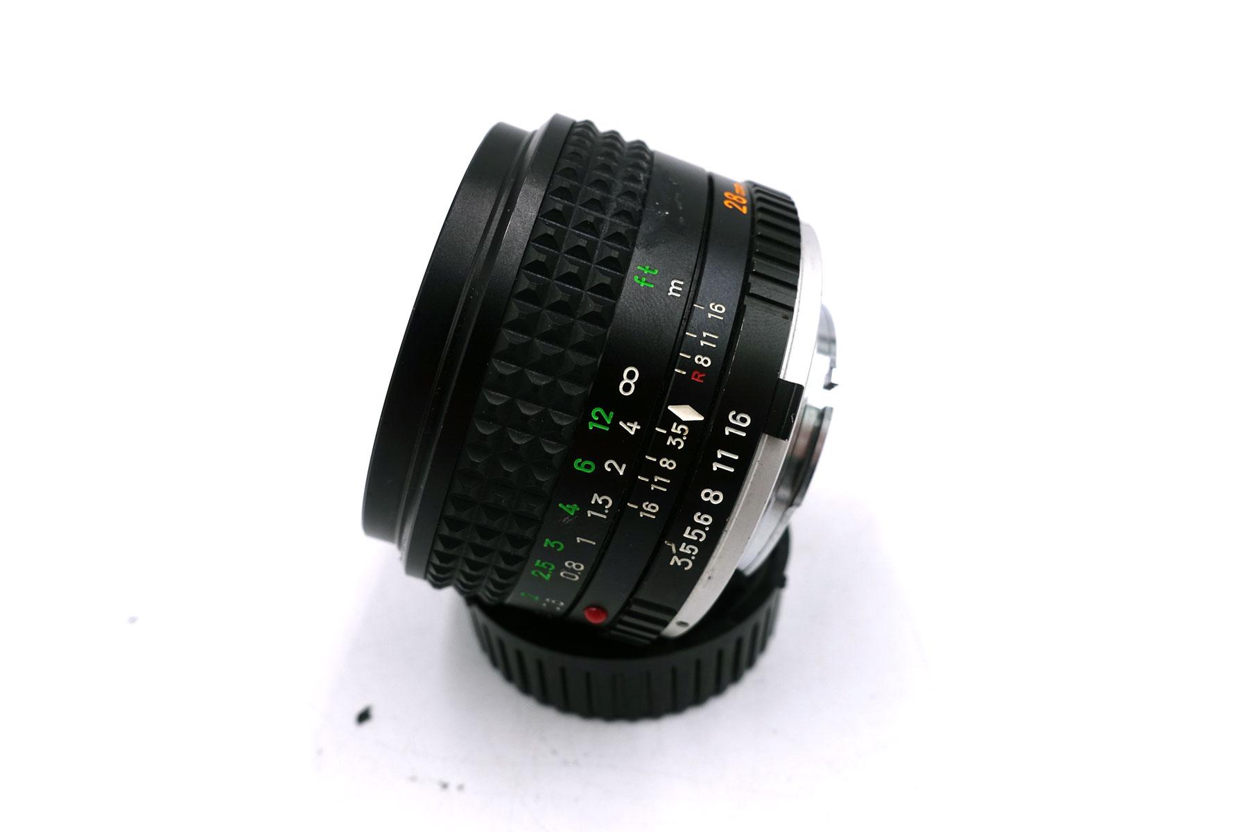 Minolta MC W.Rokkor 28mm f/3.5 – klassisches Weitwinkelobjektiv für Minolta SR-Mount – Bild 5