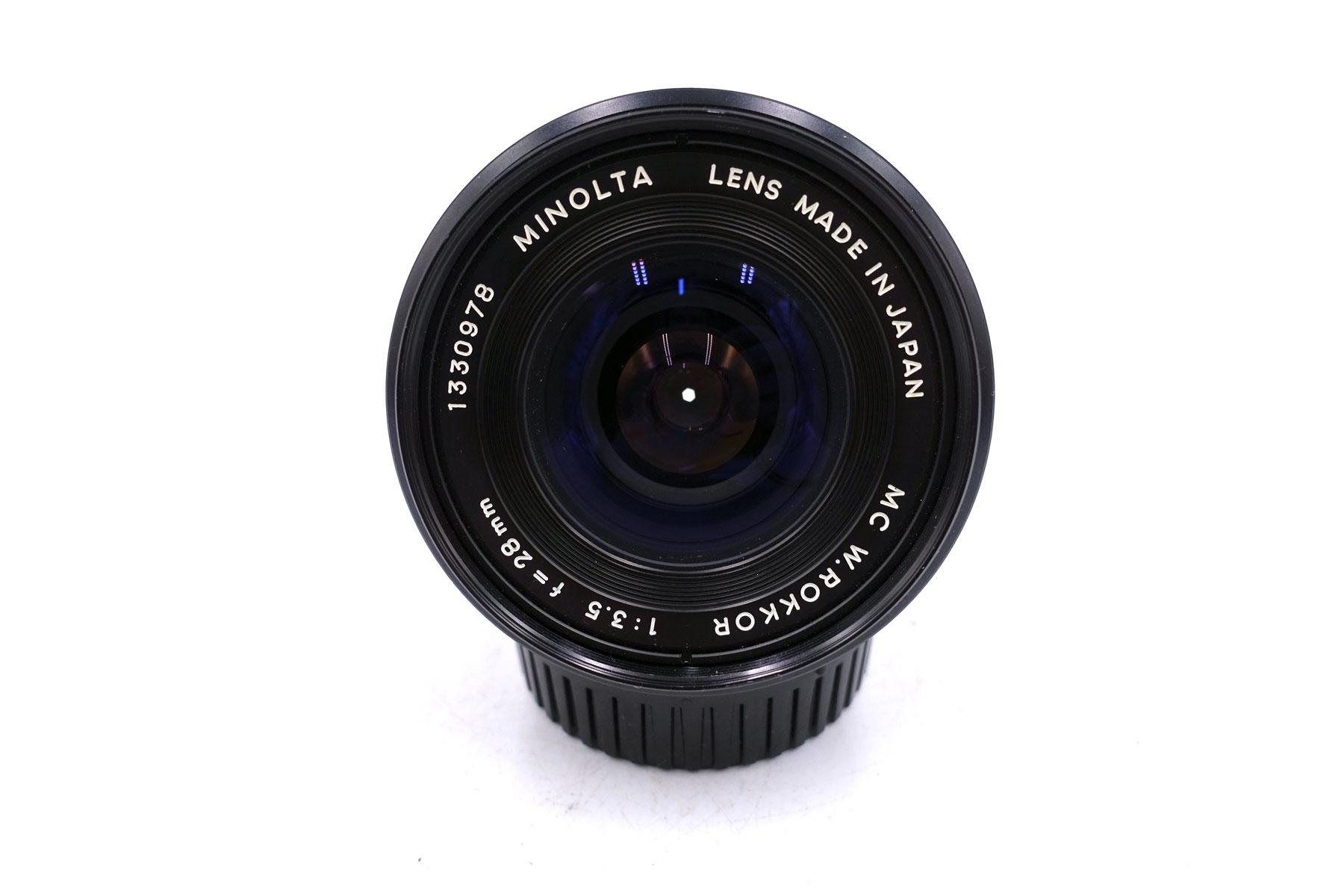 Minolta MC W.Rokkor 28mm f/3.5 – klassisches Weitwinkelobjektiv für Minolta SR-Mount – Bild 6