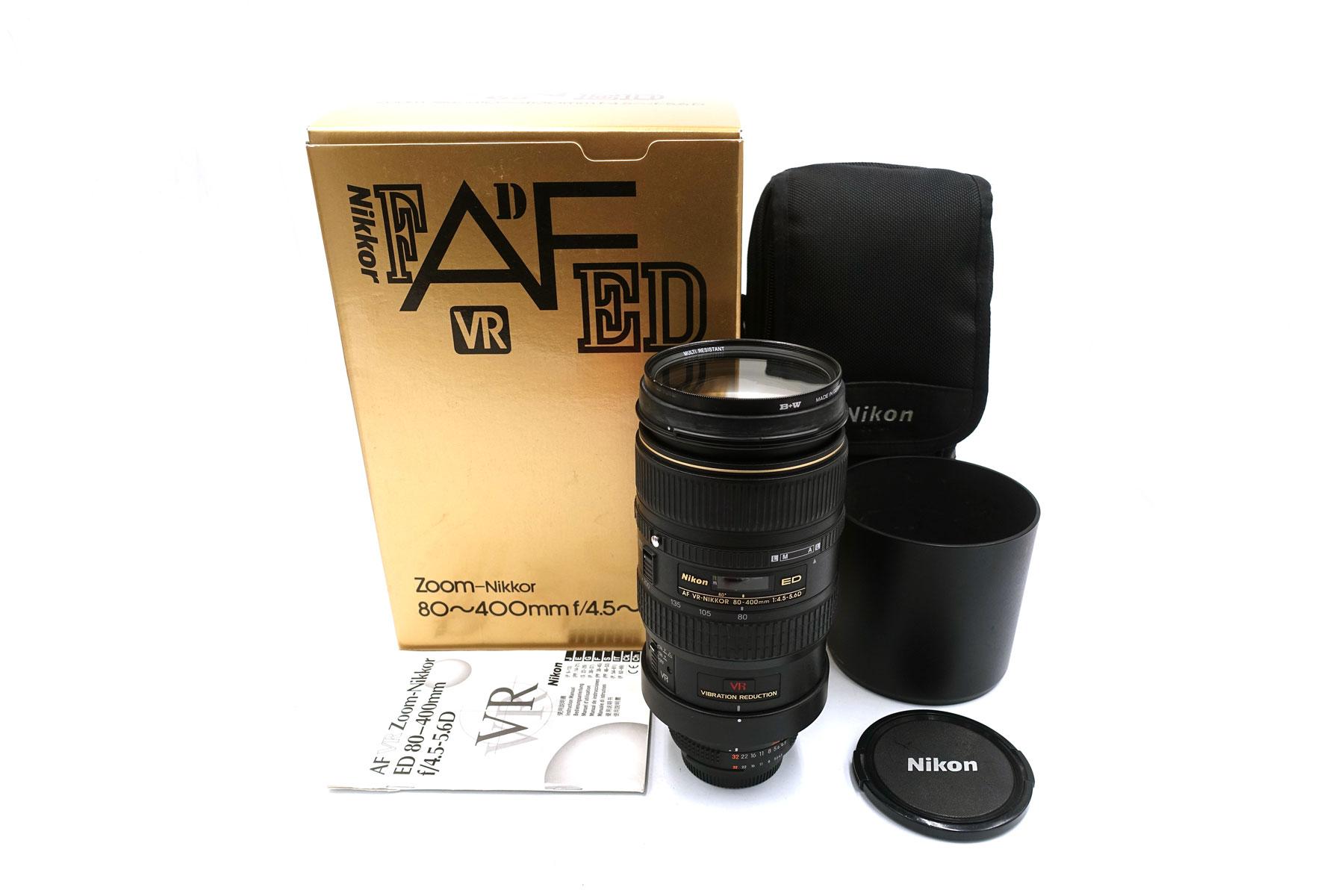 Nikon AF VR-NIKKOR 80–400mm f/4.5–5.6D ED – vielseitiges Telezoom für Nikon F-Mount