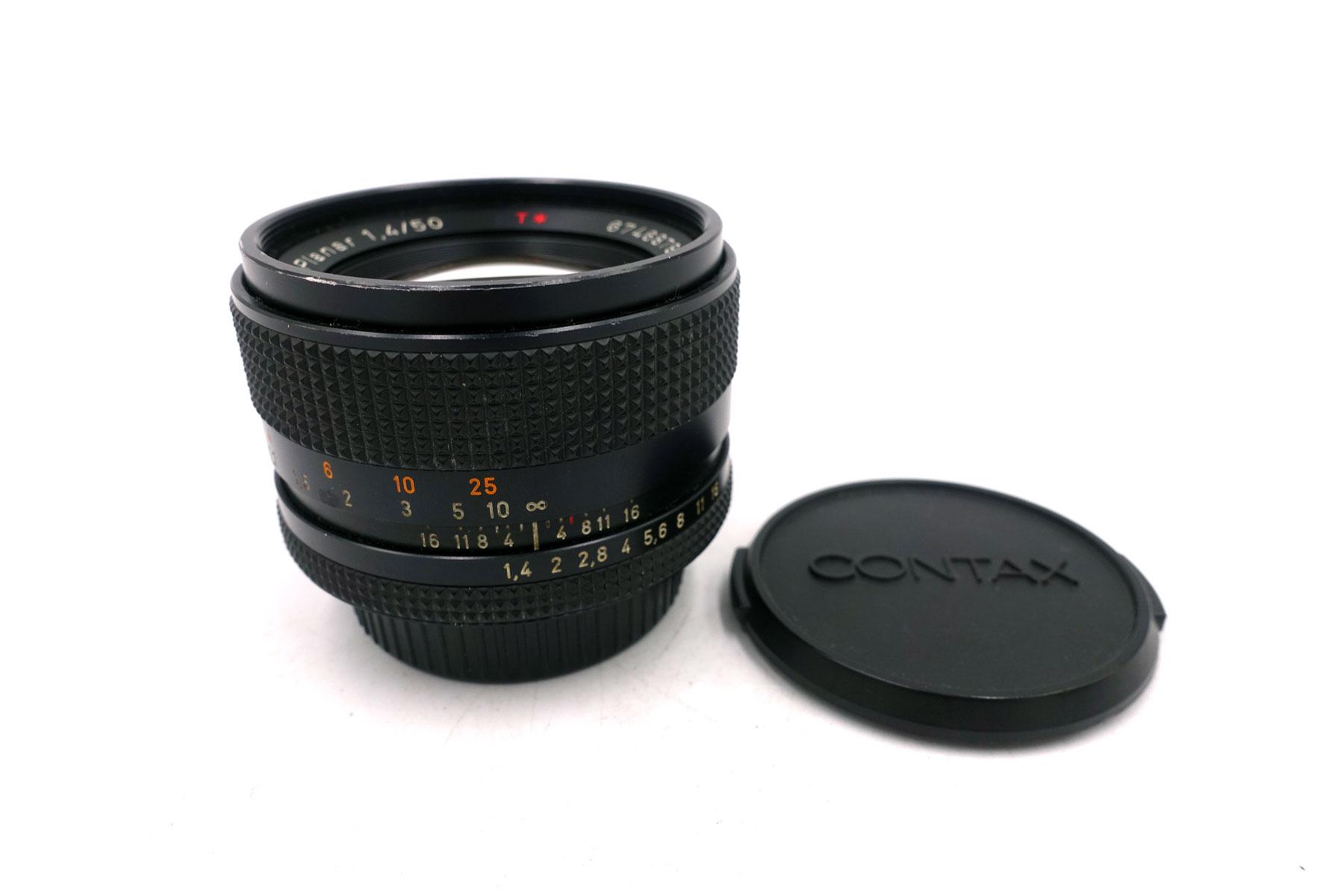 Carl Zeiss Planar 50mm f/1.4 T* – legendäres Standardobjektiv für Contax/Yashica Mount