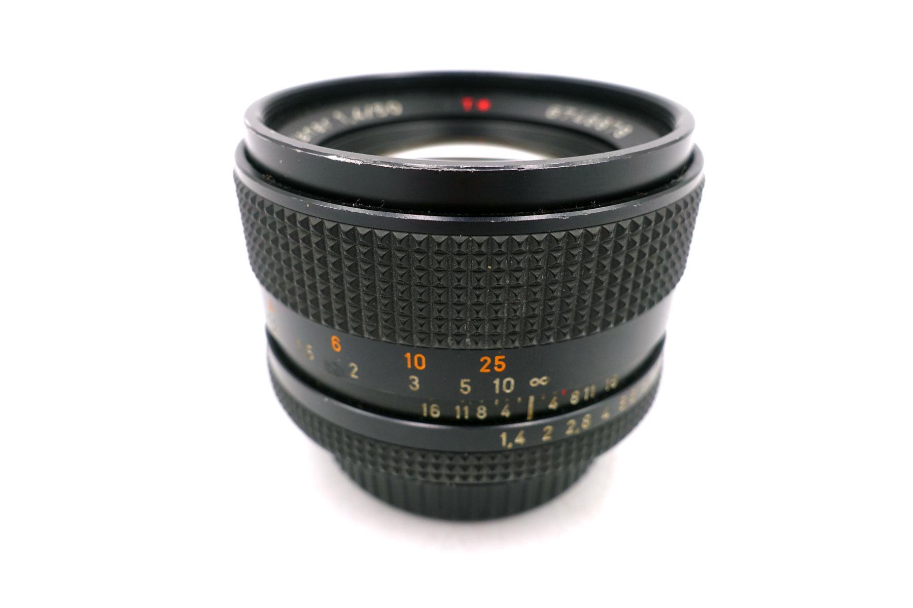 Carl Zeiss Planar 50mm f/1.4 T* – legendäres Standardobjektiv für Contax/Yashica Mount – Bild 3