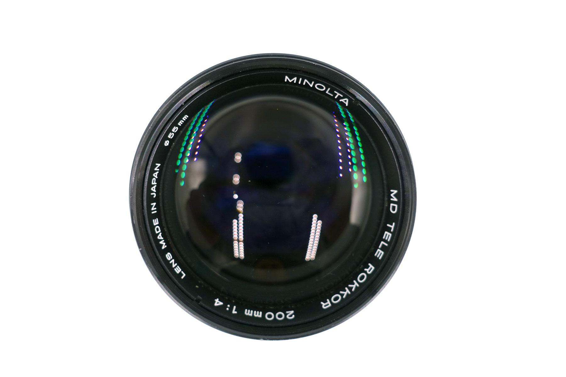 Minolta MD Tele Rokkor 200mm f/4.0 – klassisches Teleobjektiv für Minolta MD-Mount – Bild 4