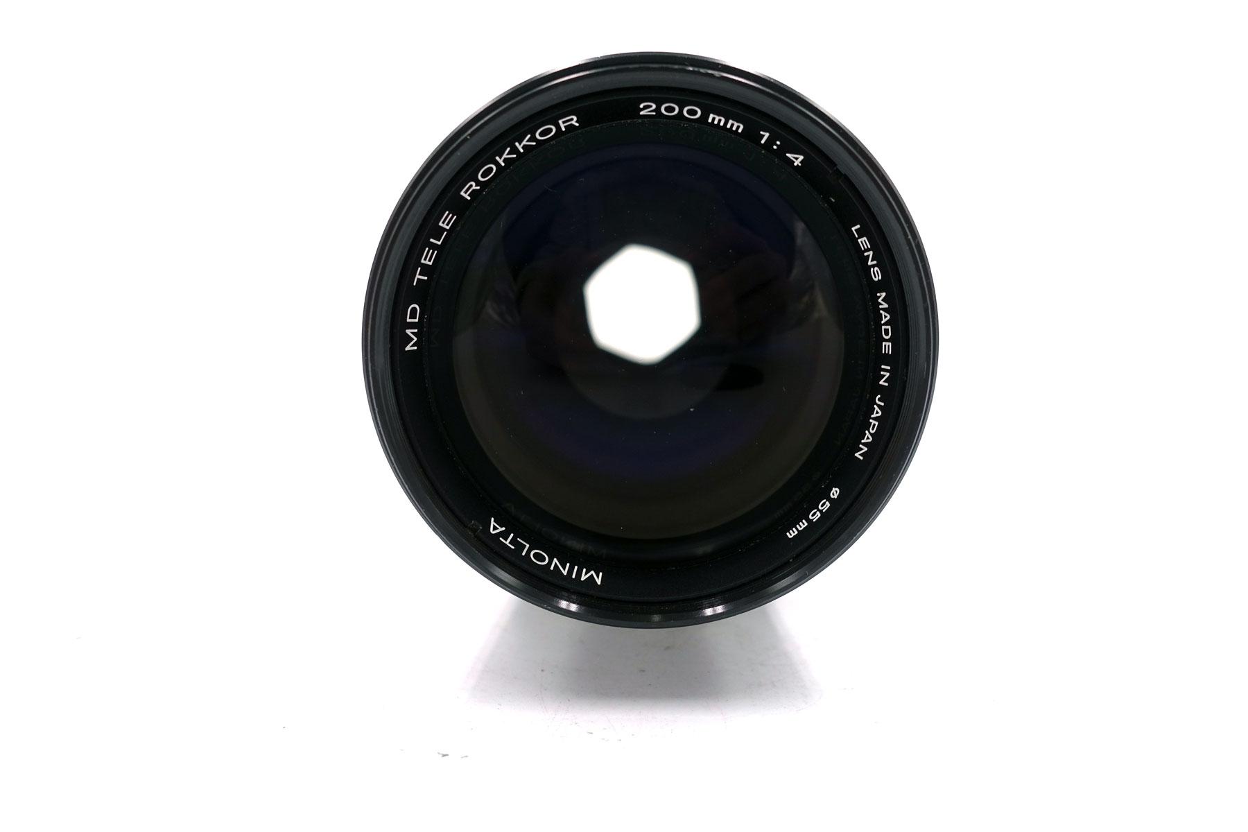 Minolta MD Tele Rokkor 200mm f/4.0 – klassisches Teleobjektiv für Minolta MD-Mount – Bild 6