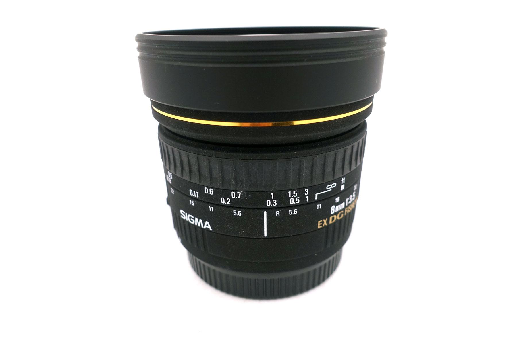 Sigma 8mm f/3.5 EX DG Circular Fisheye für Canon EF – Bild 3