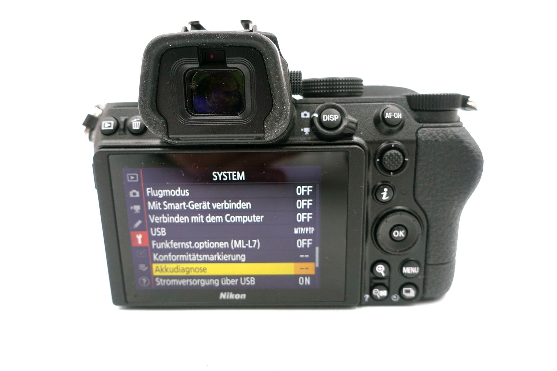 Nikon Z5 Gehäuse – spiegellose Vollformatkamera mit nur ca. 70 Auslösungen – Bild 5
