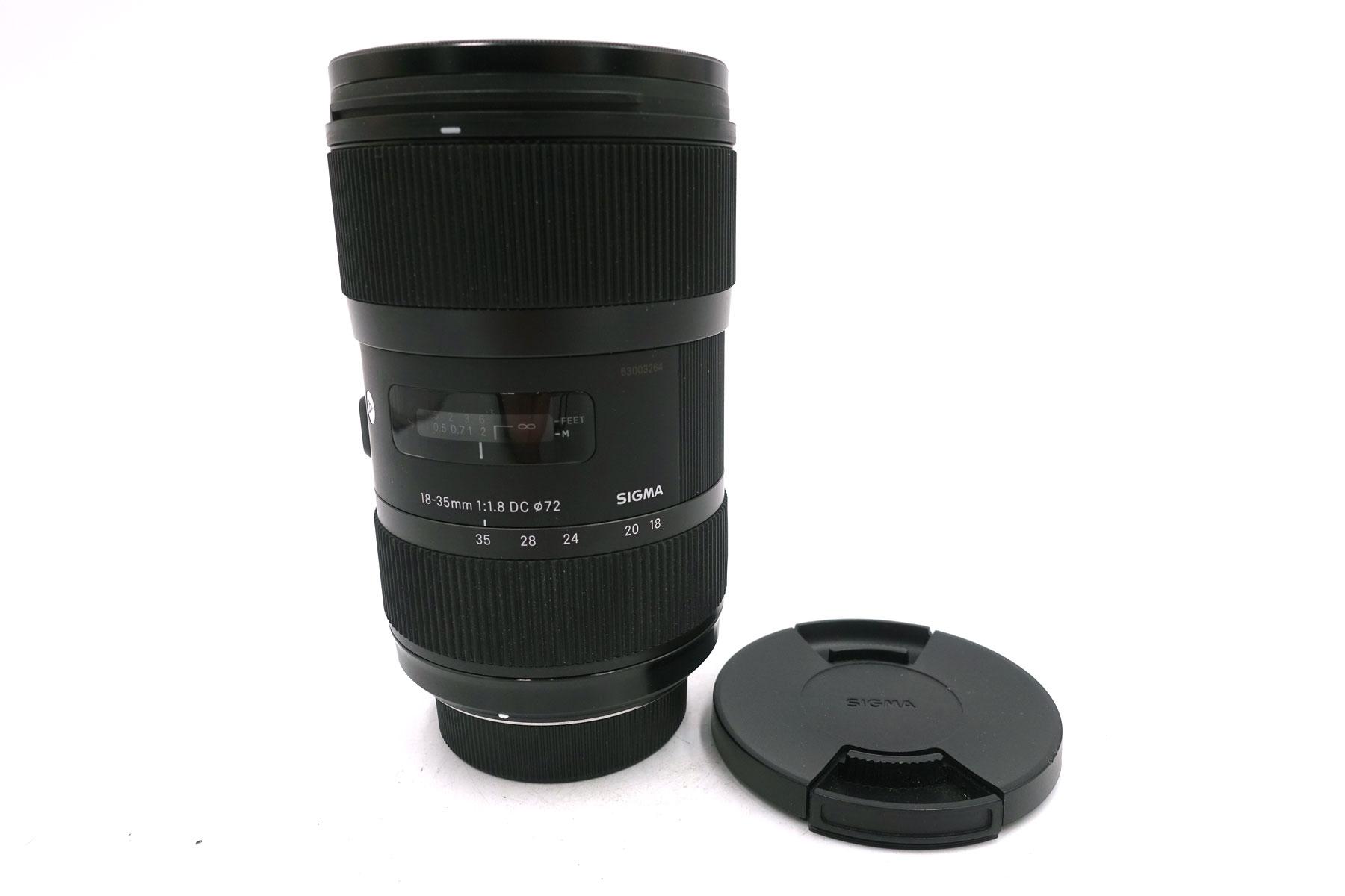 Sigma 18–35mm f/1.8 DC HSM Art – lichtstarkes Standardzoom für Nikon F-Mount (APS-C)