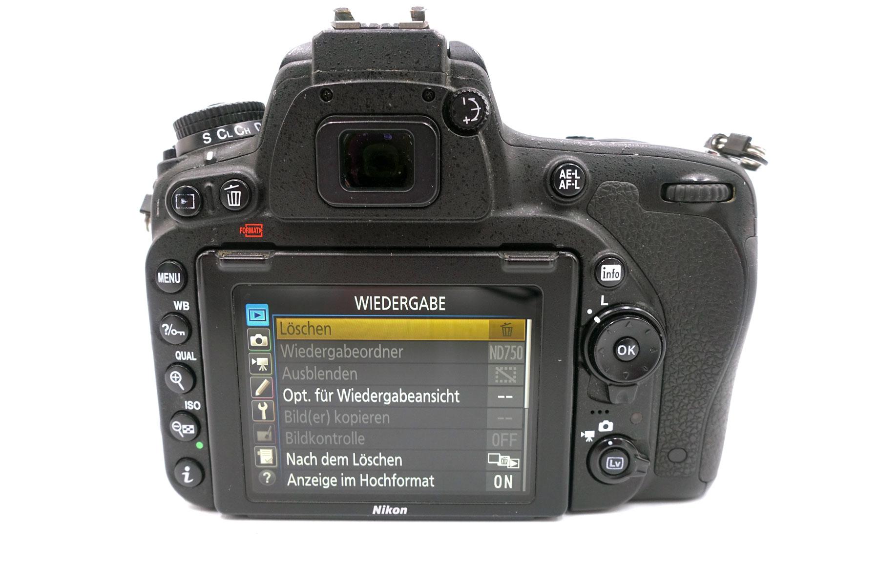Nikon D750 24,3 MP DSLR Body – Vollformatkamera für anspruchsvolle Fotografie – Bild 5