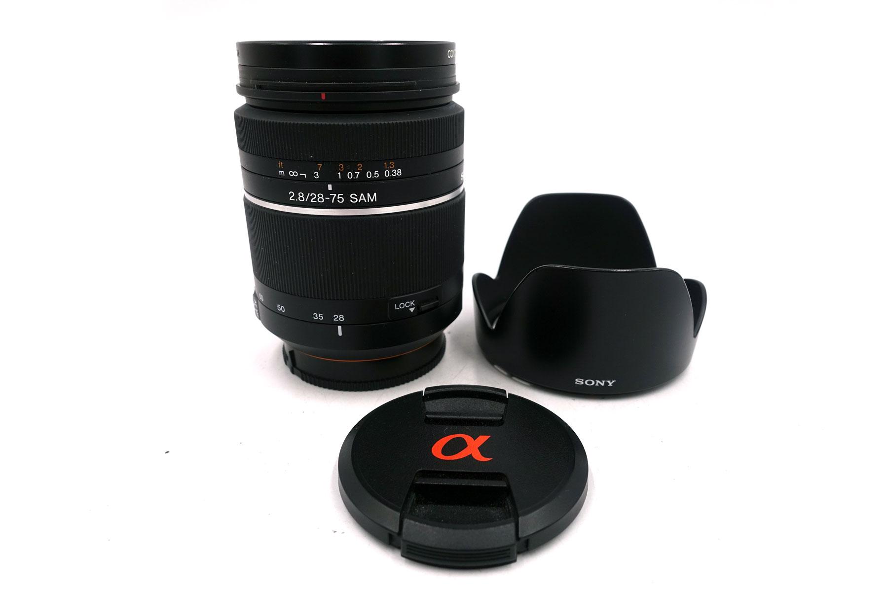 Sony SAL 28-75mm f/2.8 SAM – Standardzoomobjektiv für A-Mount