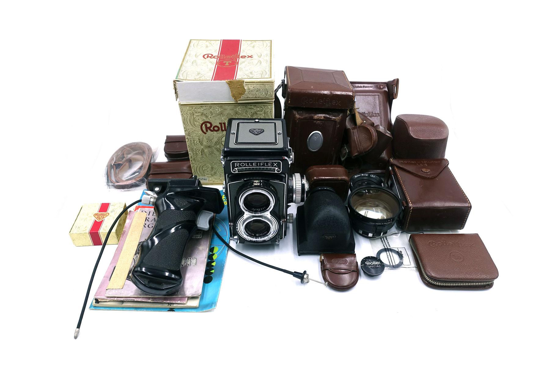 Rolleiflex T (Grey) – mit Carl Zeiss Tessar 75mm f/3.5