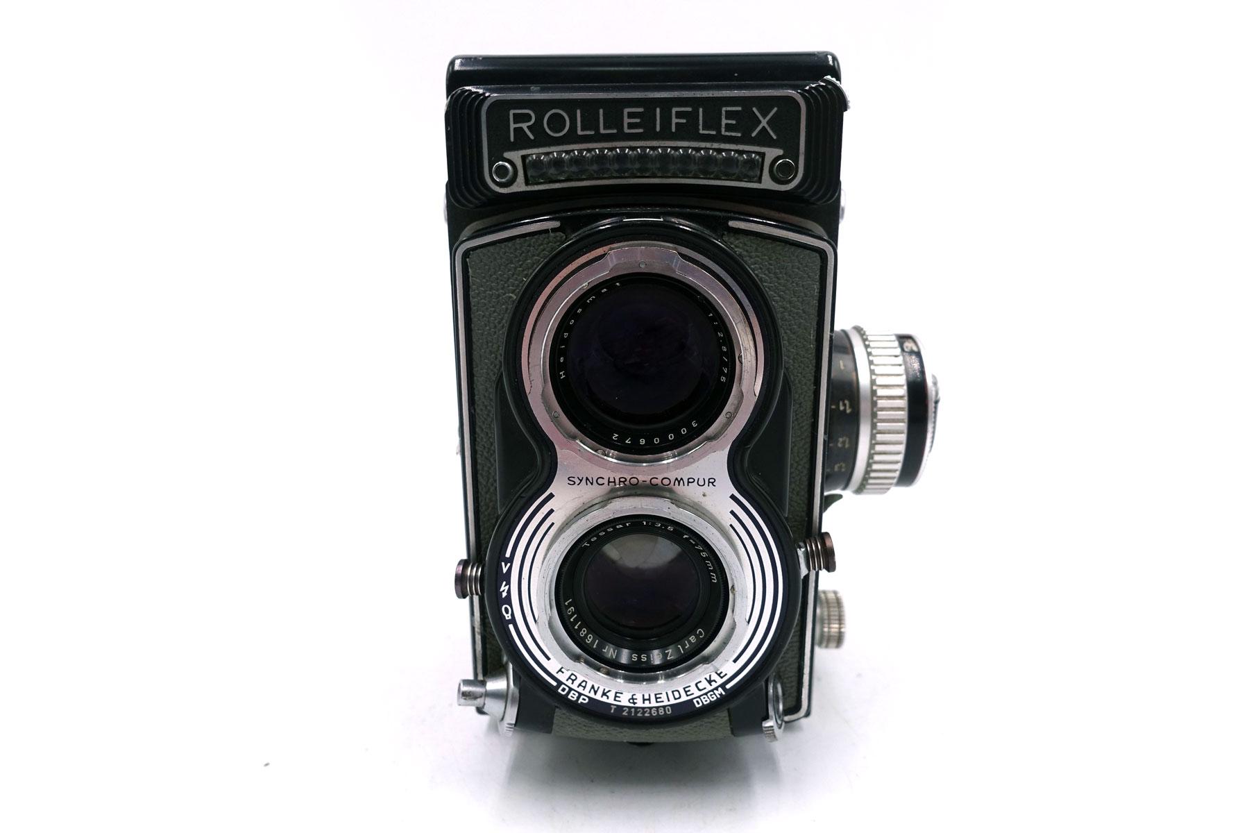 Rolleiflex T (Grey) – mit Carl Zeiss Tessar 75mm f/3.5 – Bild 3