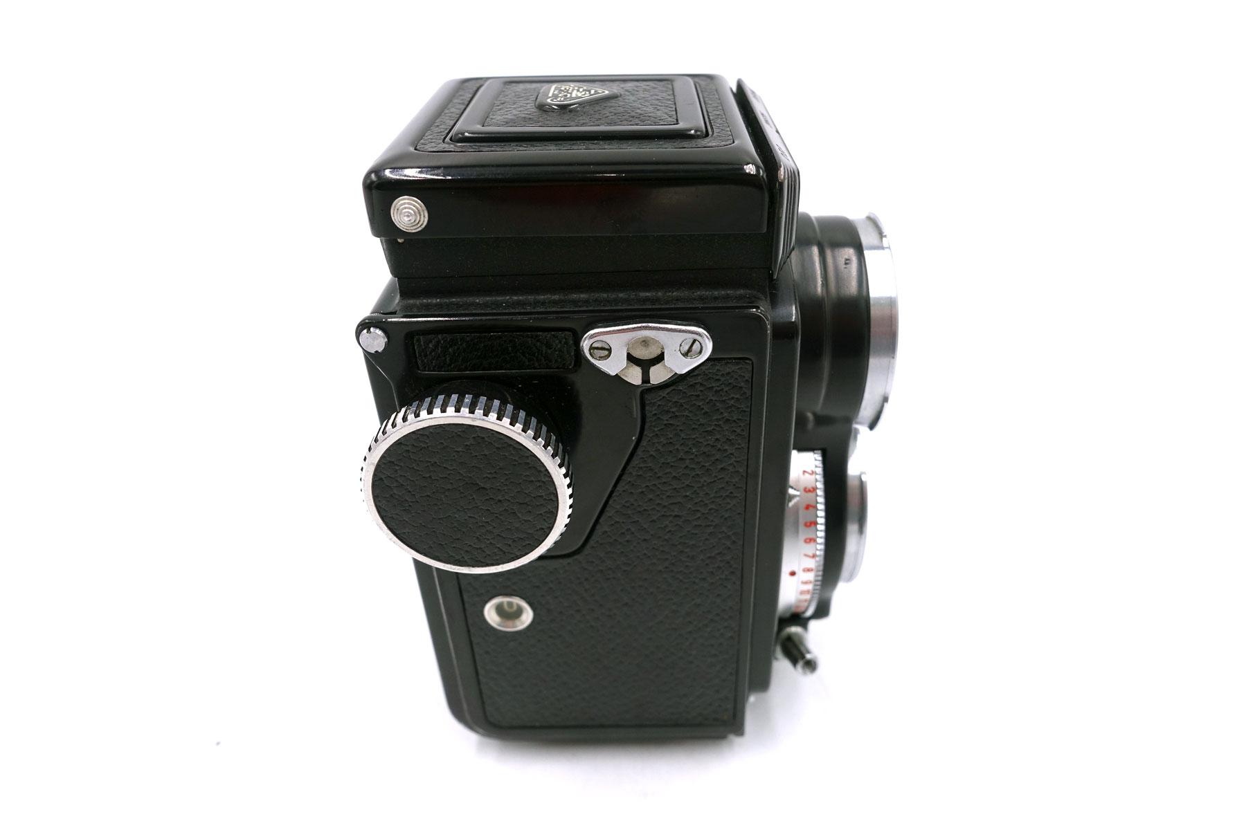 Rolleiflex 4x4 „Baby“ (1963) – mit Schneider Kreuznach Xenar 60mm f/3.5, Schwarz – Bild 3