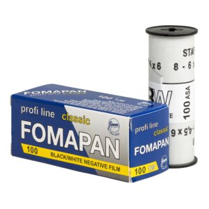 Fomapan Classic 100 – 120 Mittelformat Schwarzweißfilm (ISO 100, Rollfilm)