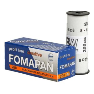 Fomapan Classic 200 – 120 Mittelformat Schwarzweißfilm (ISO 200, Rollfilm)