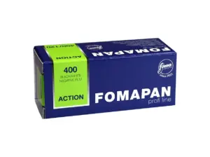 Fomapan Action 400 – 120 Mittelformat Schwarzweißfilm (ISO 400, Rollfilm)