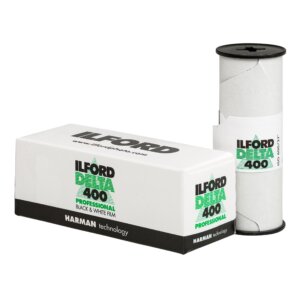 Ilford Delta 400 – 120 Mittelformat Schwarzweißfilm (ISO 400, Rollfilm)