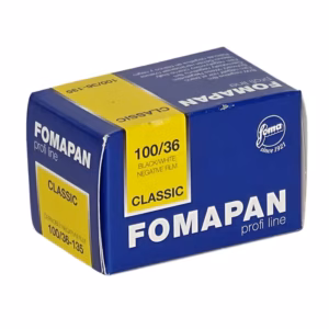 Fomapan Classic 100 – 35mm Schwarzweißfilm (ISO 100, 36 Aufnahmen)