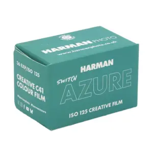 Harman Switch Azure 125 – 35mm Farbnegativfilm (ISO 125, 36 Aufnahmen)