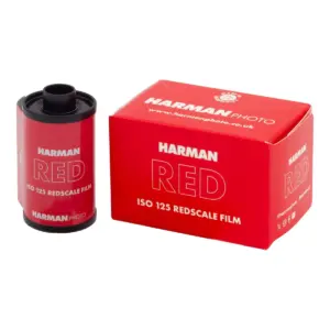 Harman Red 125 – 35mm Redscale Farbnegativfilm (ISO 125, 36 Aufnahmen)