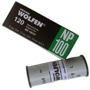 Wolfen NP 100 – 120 Mittelformat Schwarzweißfilm (ISO 100, Rollfilm)