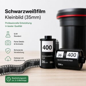 Schwarzweißfilmentwicklung (35mm)