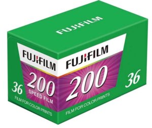 Fujifilm 200 Speed Film – 35mm Farbnegativfilm (ISO 200, 36 Aufnahmen)