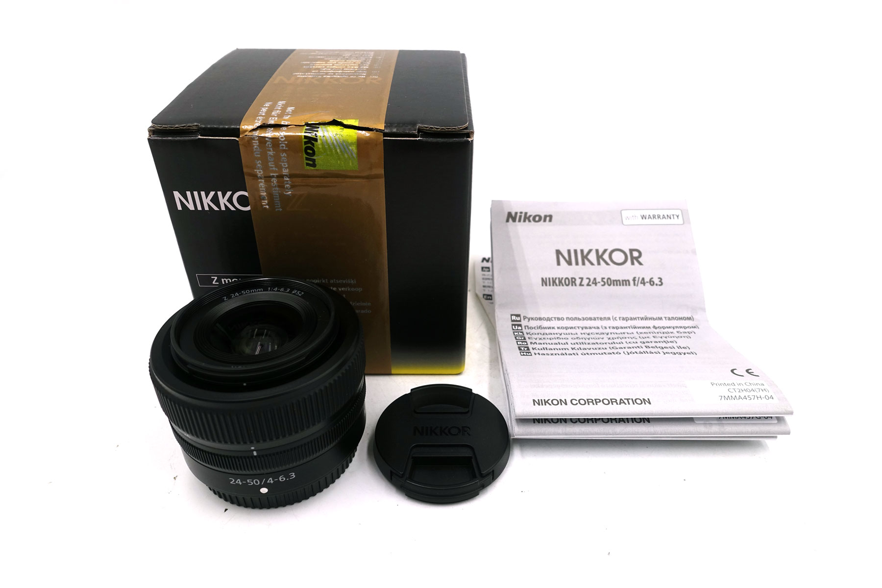 Nikon NIKKOR Z 24–50mm f/4–6.3 – Kompaktes Standardzoom für Nikon Z