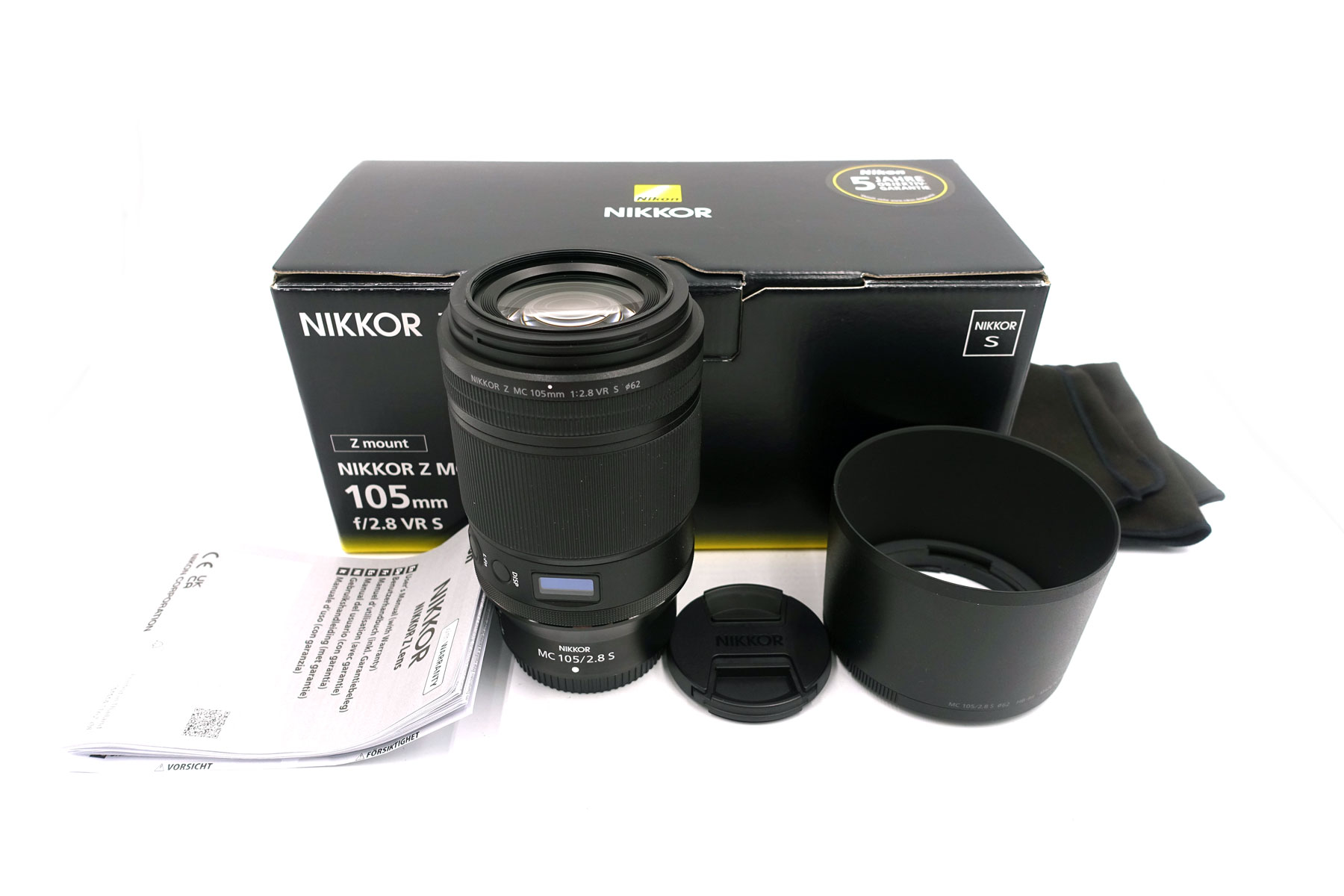 Nikon NIKKOR Z MC 105mm f/2.8 VR S – Professionelles Makroobjektiv der S-Line